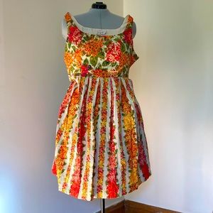 Issac Mizrahi Floral Dress 1 XL - 20th Anniversary Collection for Target